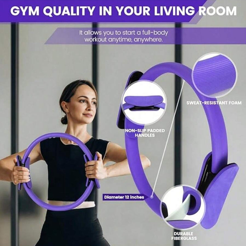 13 - Piece Pilates Kit for Home Workouts: Pilates Ring, Ball, Resistance Bands & More - Ideal for Home Pilates - V.I.P Digital Presence