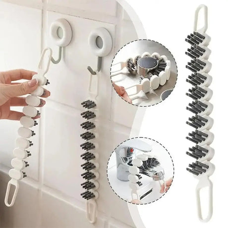 Bendable Multifunctional Cleaning Brush Creative Flexible Kitchen Faucet Brush Crevice Cleaning Brush Detail Cleaner Scrub Brush - V.I.P Digital Presence