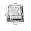 Hand drawn rotating glass cups multiple multi-purpose whiskey glasses rotating glass cups - V.I.P Digital Presence