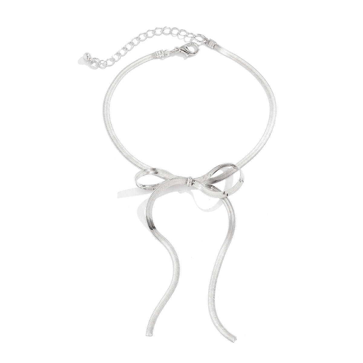 Simple and cool butterfly bow long ankle chain Anklet fashion versatile chain - V.I.P Digital Presence