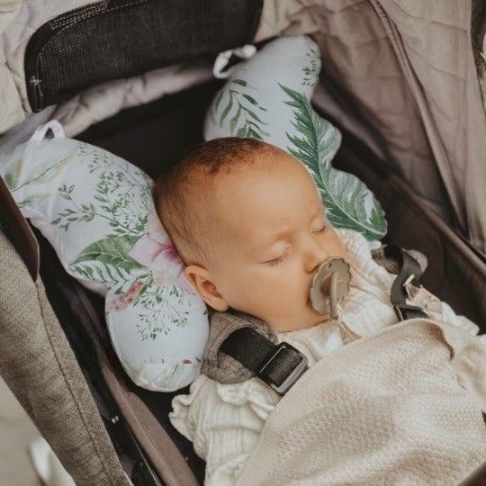 Multifunctional Baby stroller neck pillow butterfly shape strap connection baby out of shock pillow - V.I.P Digital Presence