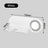 No - drill Magnetic Hair Dryer Wall Mount. Synthetic plastic, for Dyson/Leihen/Kexi. Colors: gray & white - V.I.P Digital Presence