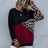 Leopard Contrast Long Sleeve Sweatshirt - V.I.P Digital Presence