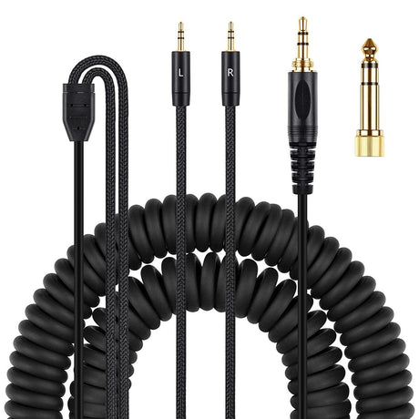 Suitable for Tianlong AH-D7100 7200 D600 D9200 5200 dual 3.5mm headphone spring cables - V.I.P Digital Presence