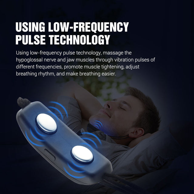 Intelligent Throat Pulse Stop Snoring Device Sleep Instrument Electric Stop Snoring Device Snoring Corrector - V.I.P Digital Presence