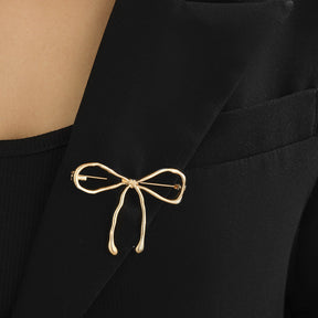 Bow brooch women's decorative brooch cross-border niche lava bow versatile pin accessory - V.I.P Digital Presence