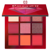 CmaaDu 9 Colors Eye Shadow Diamond Shine Eyeshadow Palette Shiny Highlight Eyeshadow - V.I.P Digital Presence