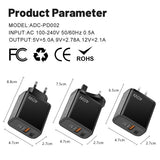 Digital display mobile phone charger PD+USB fast charging mobile phone charging head - V.I.P Digital Presence