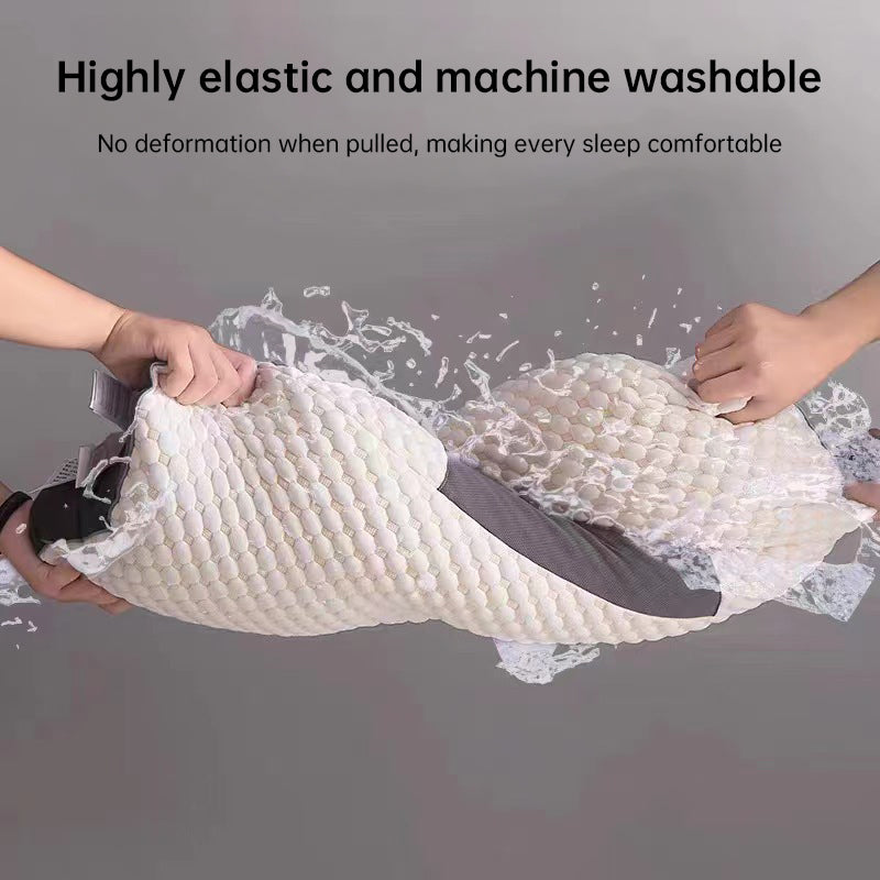 2025 New SPA Sleep Pillow: Sleep aid, neck support, orthopedic, soybean fiber massage, for home - V.I.P Digital Presence