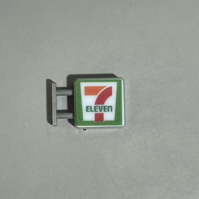 Convenience store refrigerator sticker creative light display board can magnetically attract Rosen 711 family lightbox toy model to emit light - V.I.P Digital Presence