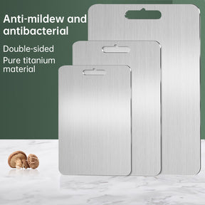 Medical - grade Pure Titanium Double - Sided Kitchen Cutting Board. Easy to clean. - V.I.P Digital Presence