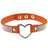 Japan's Harajuku Soft Girl Black Rhinestone Peach Heart Love-Shaped Collar Women's Neck Strap Collarbone Necklace Short - V.I.P Digital Presence