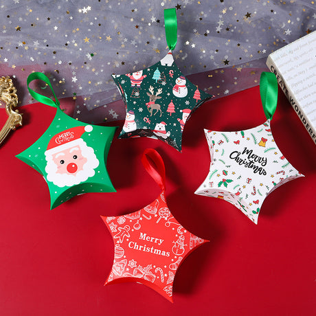 Christmas candy packaging box, Christmas gift box, new pentagonal star gift packaging box - V.I.P Digital Presence