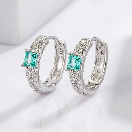925 sterling silver daily versatile platinum plated earrings jewelry - V.I.P Digital Presence