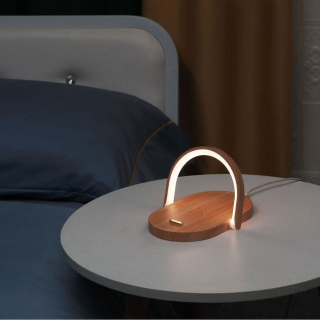 15W mobile phone wireless charger wireless charger multi-function wireless charger bedside lamp wireless charger night light - V.I.P Digital Presence
