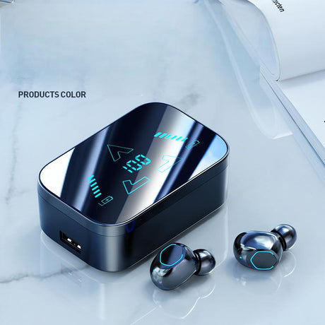 M48 Bluetooth earphones with ultra long battery life, high battery capacity, in ear digital display screen, rechargeable earphones 5.3 - V.I.P Digital Presence