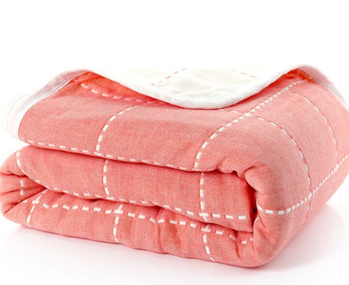 Baby Blankets Newborn Muslin Cotton 6 Layers Thick Swaddle Kids Receiving Blankets Children Cover Bedding - V.I.P Digital Presence