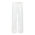 Loose Denim Pants Men's Street Trend Loose Straight Leg Trousers Pure Color Floor-Length Wide-Leg Long Pants - V.I.P Digital Presence