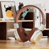 Retro On-Ear Wireless Headset Bluetooth Talking Headset Surround Sound Headset Bluetooth 5.3 DR02 - V.I.P Digital Presence