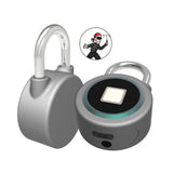 Fingerprint Smart Keyless Lock Waterproof APP Button Password Unlock Anti-Theft Padlock Door Lock - V.I.P Digital Presence