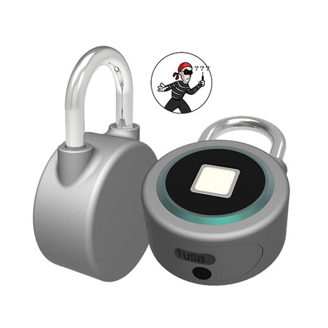 Fingerprint Smart Keyless Lock Waterproof APP Button Password Unlock Anti-Theft Padlock Door Lock - V.I.P Digital Presence