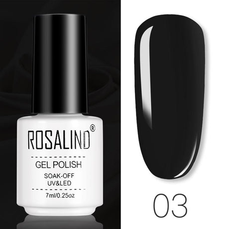 ROSALIND Gel Polish Set Manicure for Nails Semi Permanent Vernis top coat UV LED Gel Varnish Soak Off Nail Art Gel Nail Polish - V.I.P Digital Presence