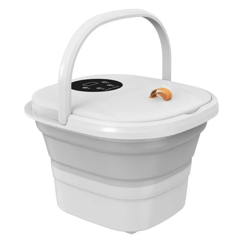 Folding Foot Bath Tub with Electric Massage Deep Foot Soaking Bucket Automatic Heating Foot Therapy Tub for Home - V.I.P Digital Presence