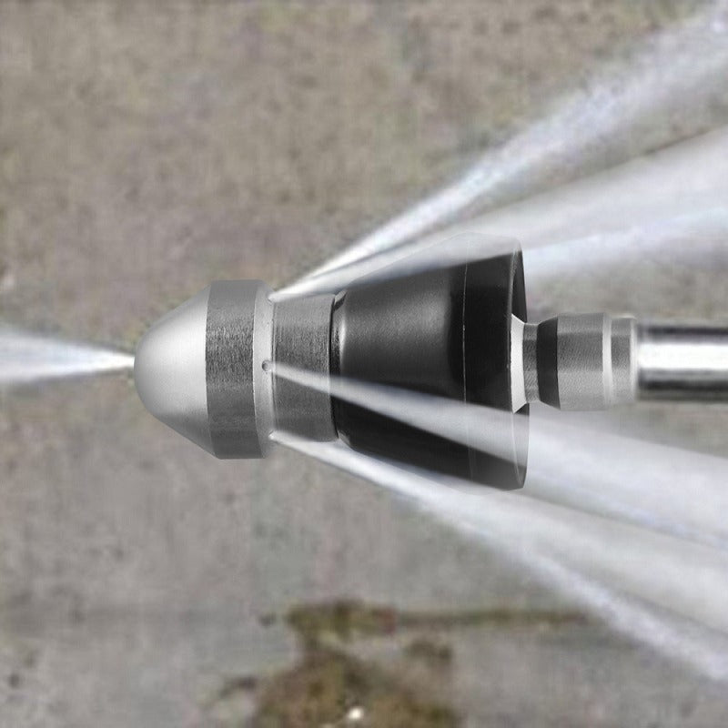 Cleaning Machine Sewer Nozzle 1/4 "Cleaning Sprinkler Pipe Dredger Cleaning Accessories - V.I.P Digital Presence
