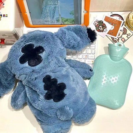 New Internet celebrity cartoon doll hot water bottle plush doll hand warmer water-filled hand warmer bag for girls hand warmer gift - V.I.P Digital Presence