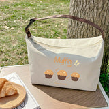 Maillard dessert style large capacity insulated portable lunch box bag student picnic ice pack - V.I.P Digital Presence