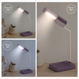 New LED Simple Eye Protection Desk Lamp USB Rechargeable Infinitely Variable Light Student Reading Desktop Small Desk Lamp - V.I.P Digital Presence