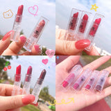 Transparent Shell Lipstick Matte Peach Pink Student Model Plain White Lipstick Sample Lipstick - V.I.P Digital Presence