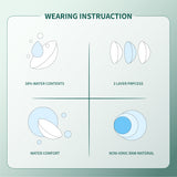 1Pcs FDA Certificate Eyes Beautiful Pupil Colorful Girl Cosplay Contact Lenses Green - V.I.P Digital Presence