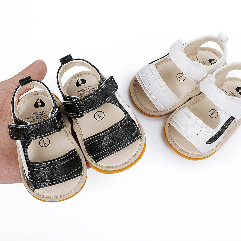 0-3-6-9-12 Months Summer Boy Baby Sandals Indoor Rubber Sole Baby Shoes - V.I.P Digital Presence