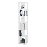 6-layer rotating acrylic board simple bookshelf, multi-functional creative bookshelf for students in the living room - V.I.P Digital Presence