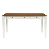 TOPMAX Mid-Century 6-Piece Wood Dining Table Set, Kitchen Table Set with Drawer  Upholstered Chairs and Bench  Butter Milk