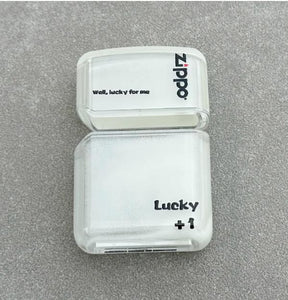 Zippo Treasure Lighter Chrome Matte Logo 205ZL - V.I.P Digital Presence