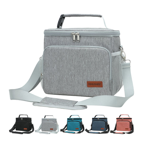 Fashionable and simple outdoor aluminum film waterproof and heat-insulating portable lunch box lunch bag lunch bag - V.I.P Digital Presence