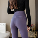 Pregnant Women's Shark Pants Do Not Drop Off Leggings Double Sided Brushed Large Size 100kg High Waist Hip Lifting Barbie Pants - V.I.P Digital Presence