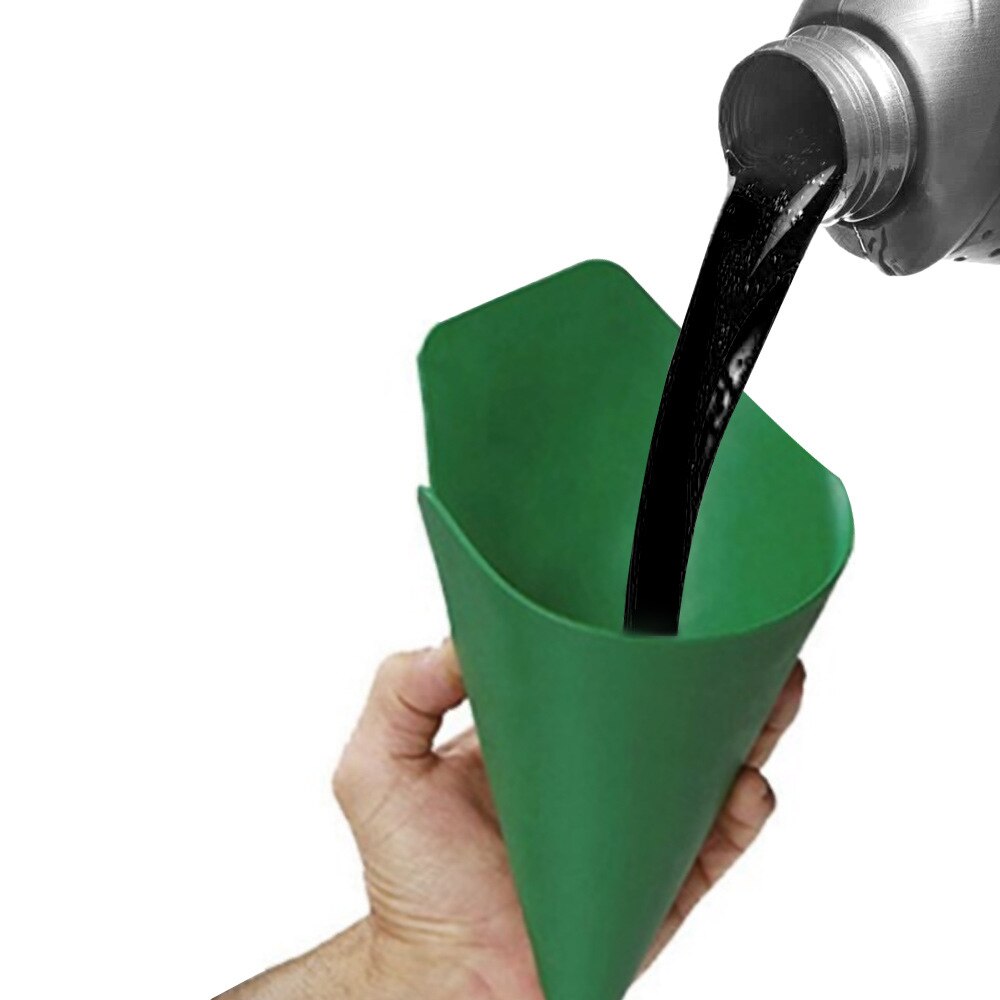 Oil Deflector Funnel Flexible Drainage And Oil Guiding Tool Foldable Storage Any Shape Funnel Deflector Sewage Device - V.I.P Digital Presence