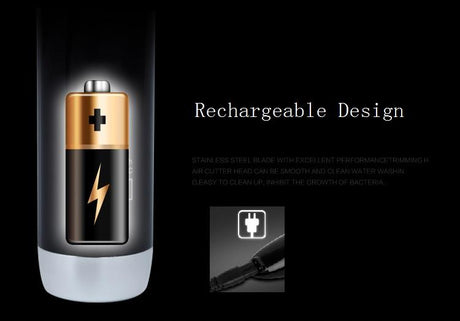 Rechargeable nose hair trimmer for men trimer ear face eyebrow nose hair removal eyebrow Trimmer - V.I.P Digital Presence
