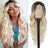 European and American Small Lace Wig Headsets with Intermediate Color Small Lace Center Split Large Wavy Long Curly Wigs - V.I.P Digital Presence