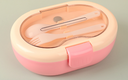 Modern simple food grade microwaveable lunch box with compartments - V.I.P Digital Presence