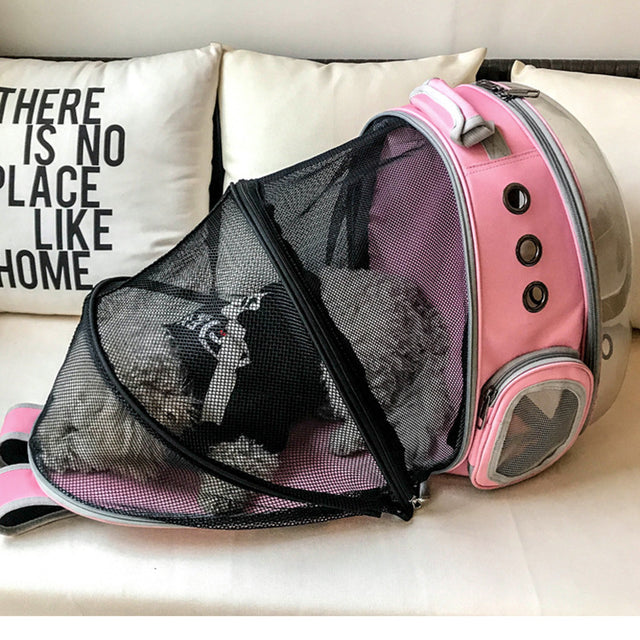Cat Bag Panoramic Space Capsule Space Bag Pet Bag Portable Backpack Porous Breathable And Light Proof Expandable Cat Bag - V.I.P Digital Presence