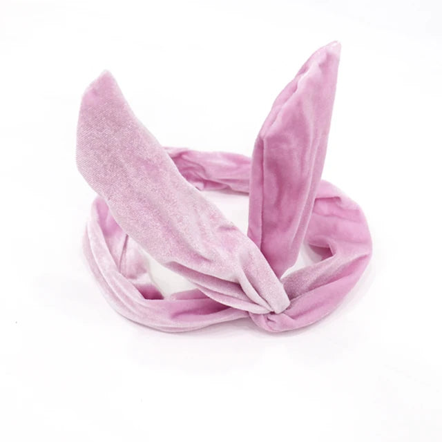 Fabric butterfly knot headband cute rabbit ear headdress headband and headband - V.I.P Digital Presence