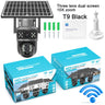 Solar camera WIFI dual-screen gunball 10x zoom low-power battery wireless monitor - V.I.P Digital Presence
