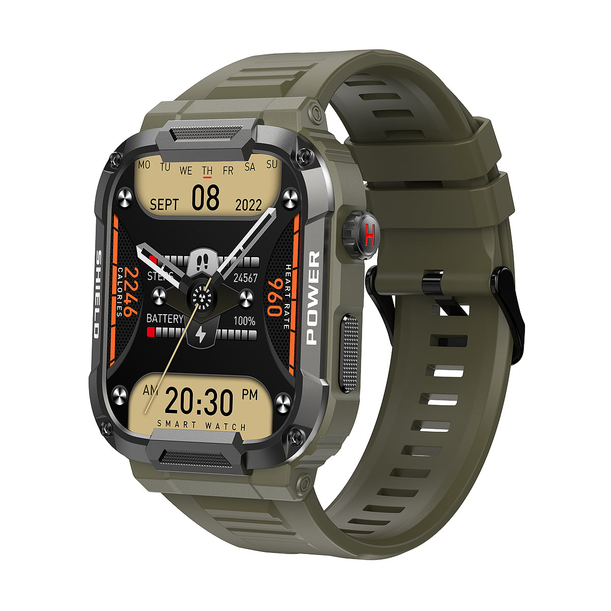 Smart bracelet MK66 Bluetooth call IP69 health monitoring super long endurance sleep monitoring sports watch - V.I.P Digital Presence