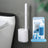 Wall Mounted Disposable Tool with No Dead Corners for Cleaning Bathroom and Toilet Brushes - V.I.P Digital Presence