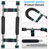 Adjustable Spring Twister Arm Exerciser: Strengthen forearms, triceps & chest. Portable home fitness gear. - V.I.P Digital Presence