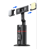 P02 Auto Face Tracking Stand 360 Rotation Phone Holder Desktop Tracking Gimbal Stabilizer Tripod for Live Vlogging Video - V.I.P Digital Presence